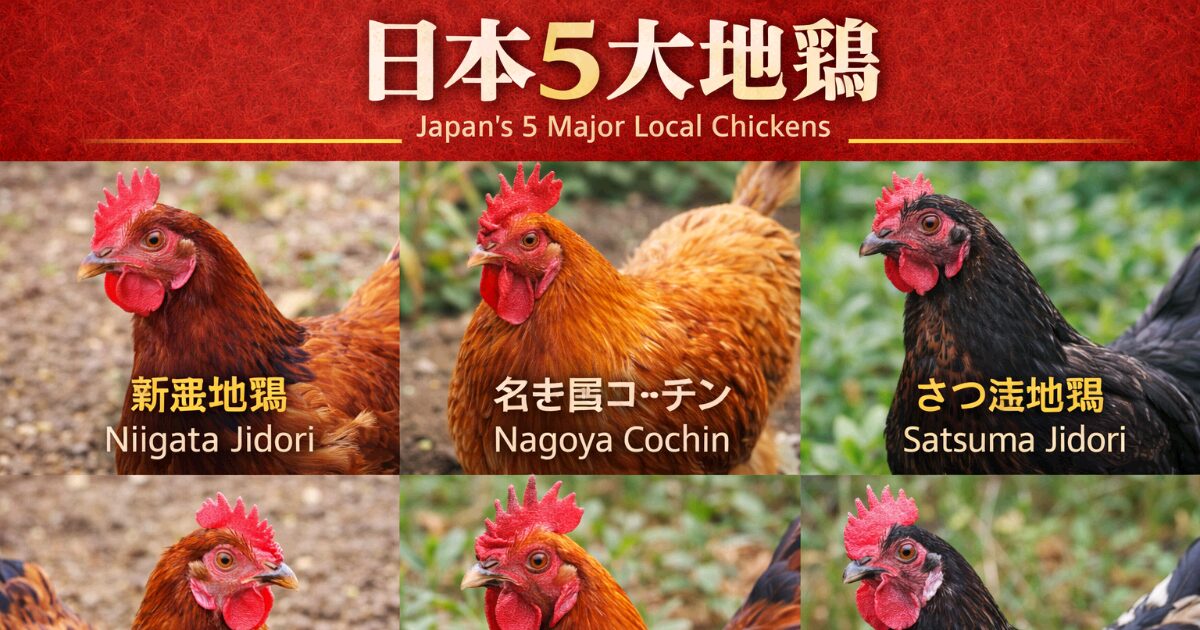 日本5大地鶏