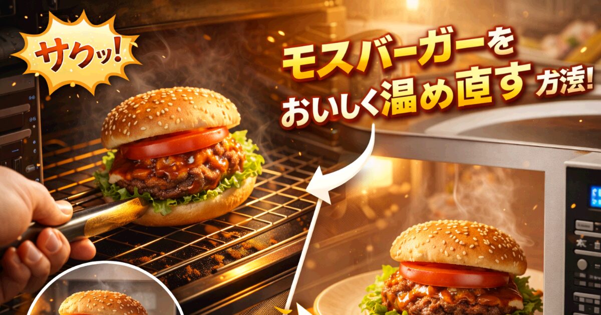モスバーガ―温め直し