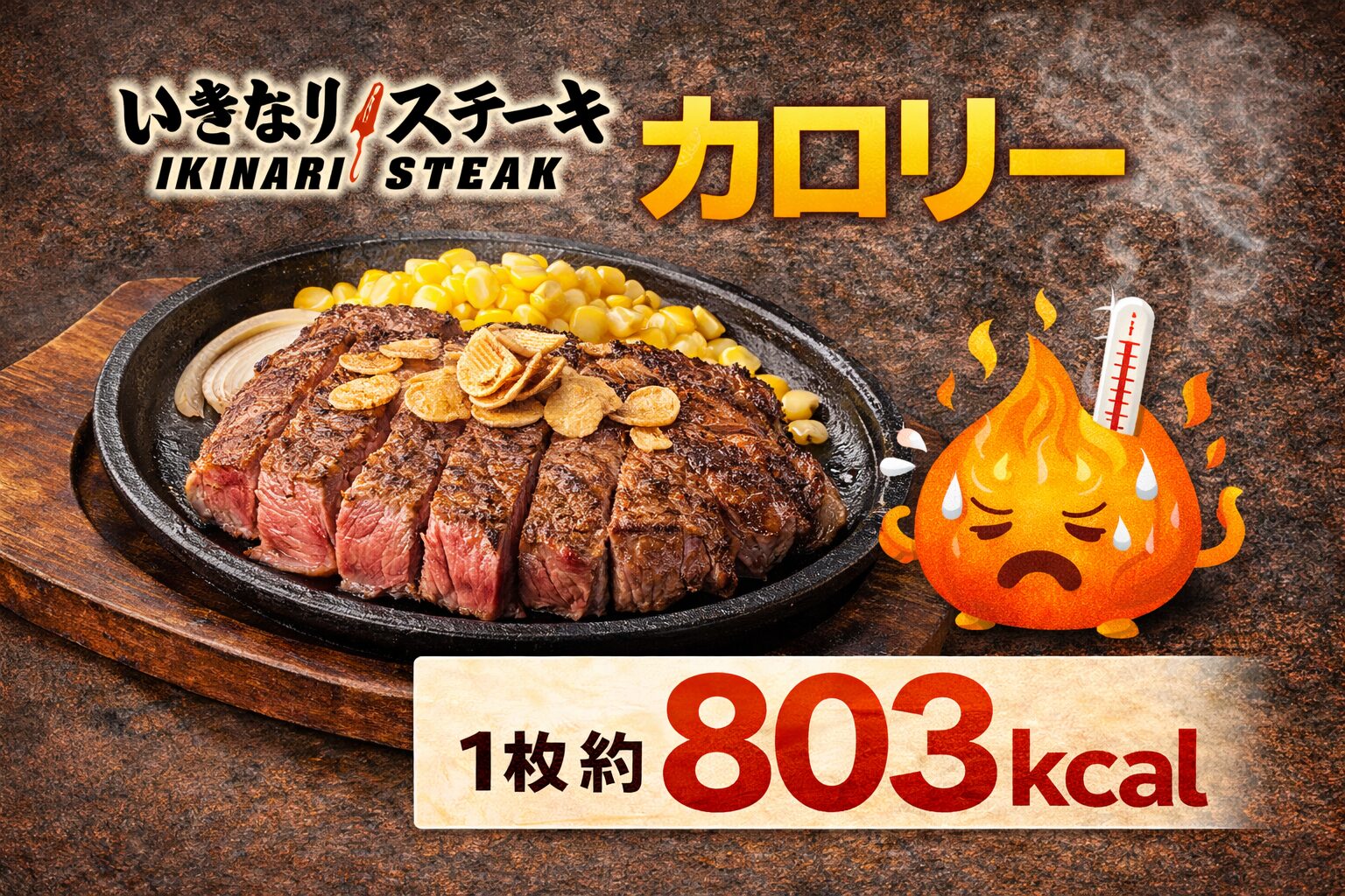 いきなりステーキカロリー一覧