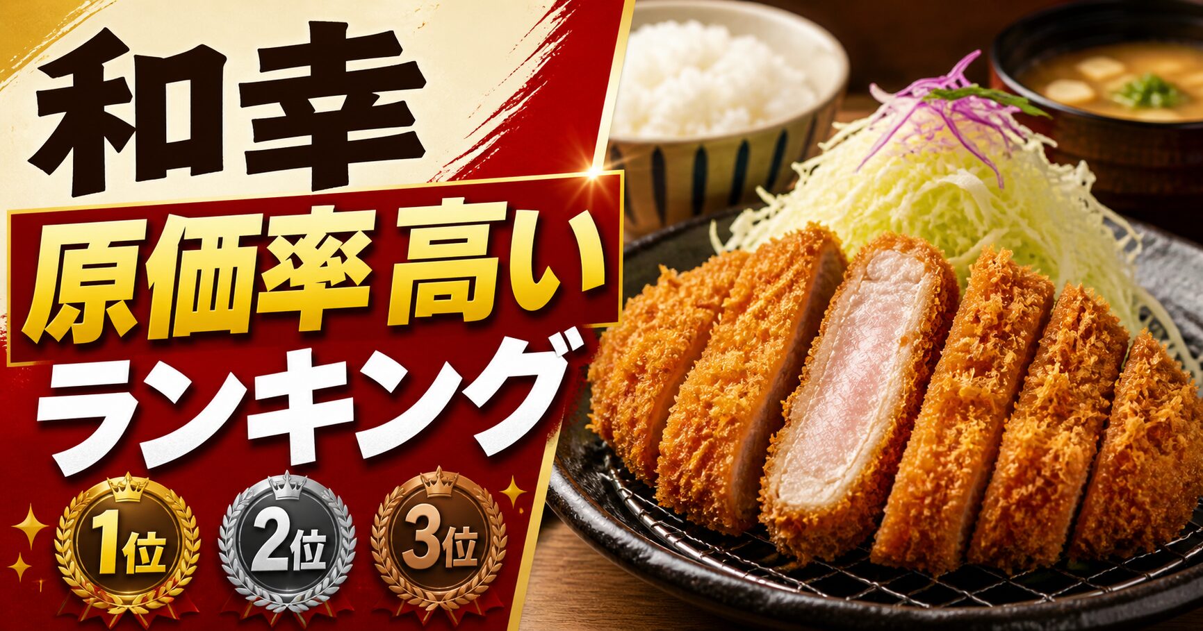 和幸 原価率 高い ランキング